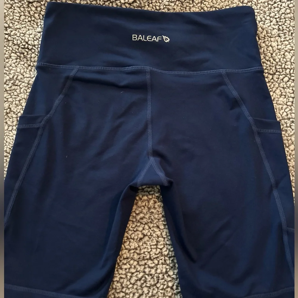 Baleaf High Waist Workout Shorts. Women’s Size Small. - Picture 3 of 4